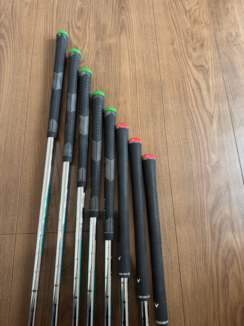 キャロウェイ エリート　アイアンセット6-P、CBウェッジ3本