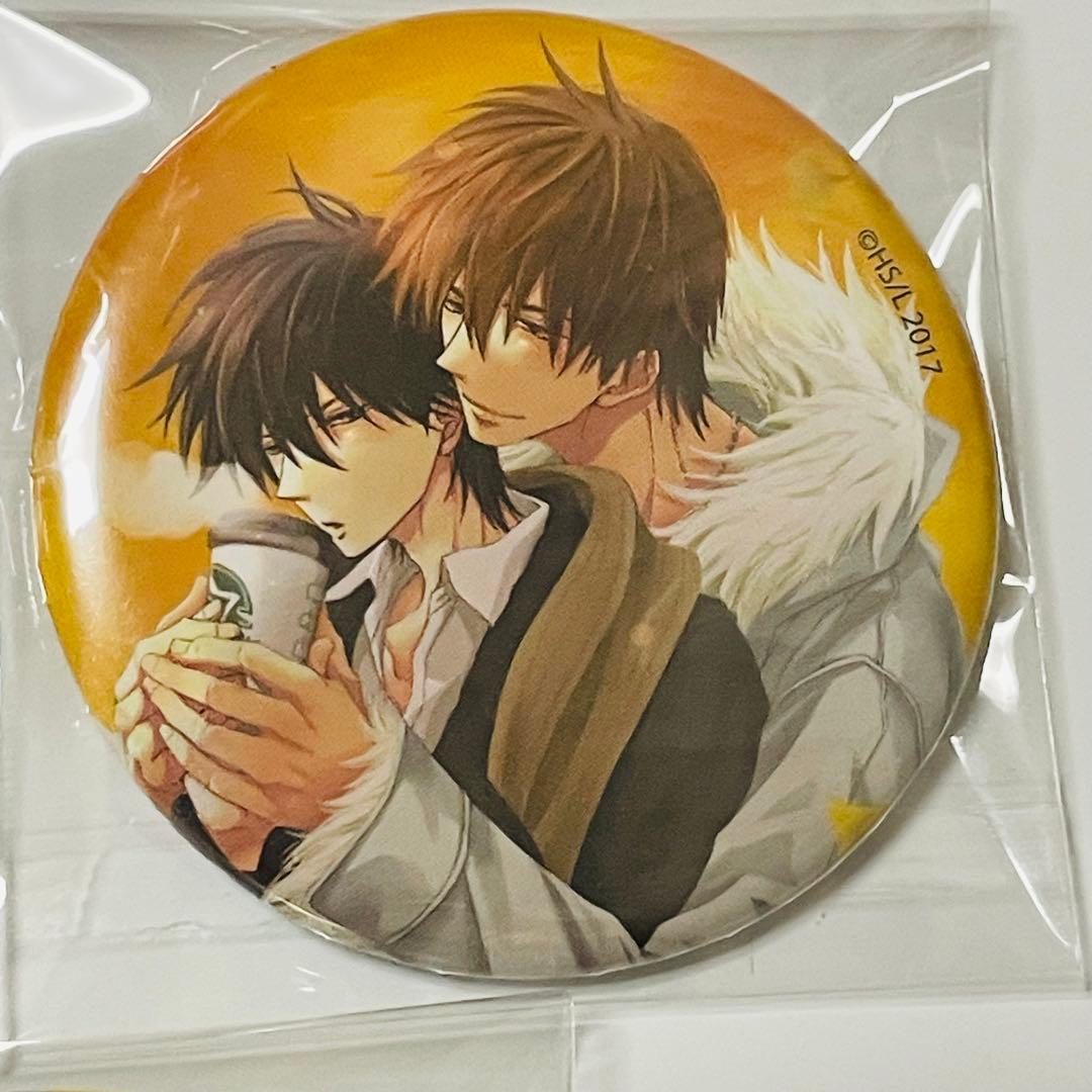 抱かれたい男1位に脅されています。　缶バッジ　2017 リブレ　桜日梯子