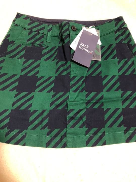 新品　パーリーゲイツ　ジャックバニー　ビックチェック　スカート
