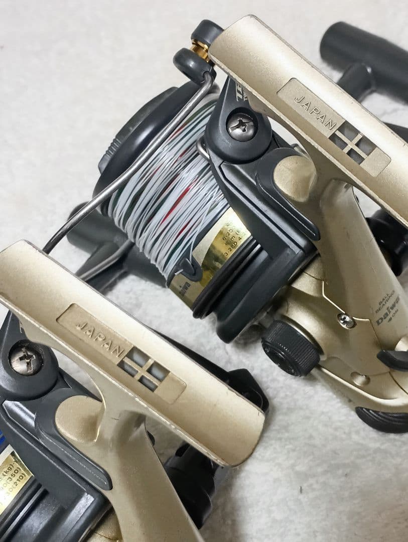 ダイワエンブレムS4500T遠投カゴ釣り専用リール！まとめて2台