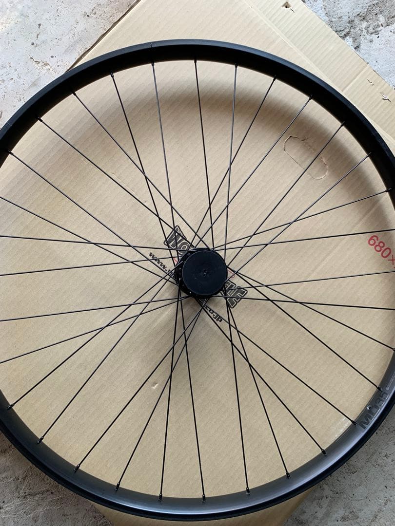 ボントレガー　完成車外しホイール　29er boost MD35 チューブレス