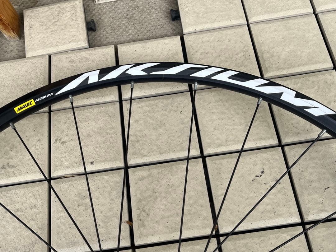 MAVIC ホイール Aksium DISC 前後セット Shimanoフリー
