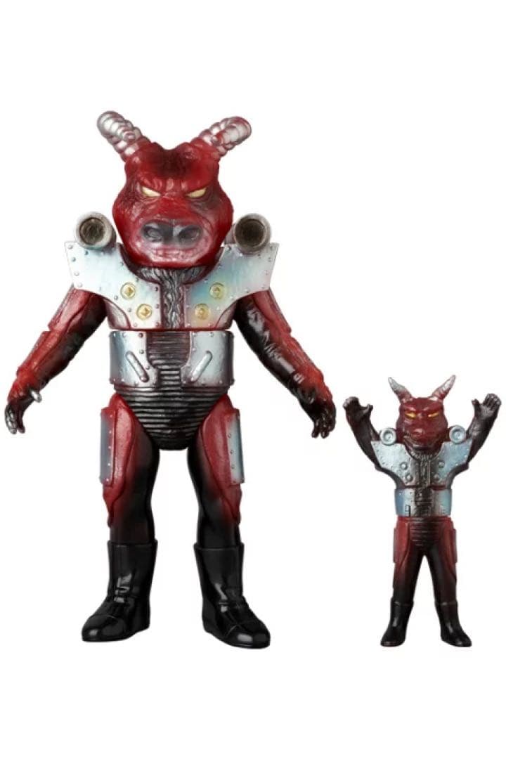 メディコム・トイ×東映レトロソフビ★ タイホウバッファロー（新色）＋ミニソフビ