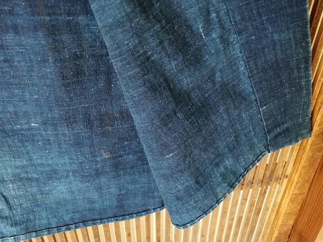 無地の袖なし野良着（明治～大正期）