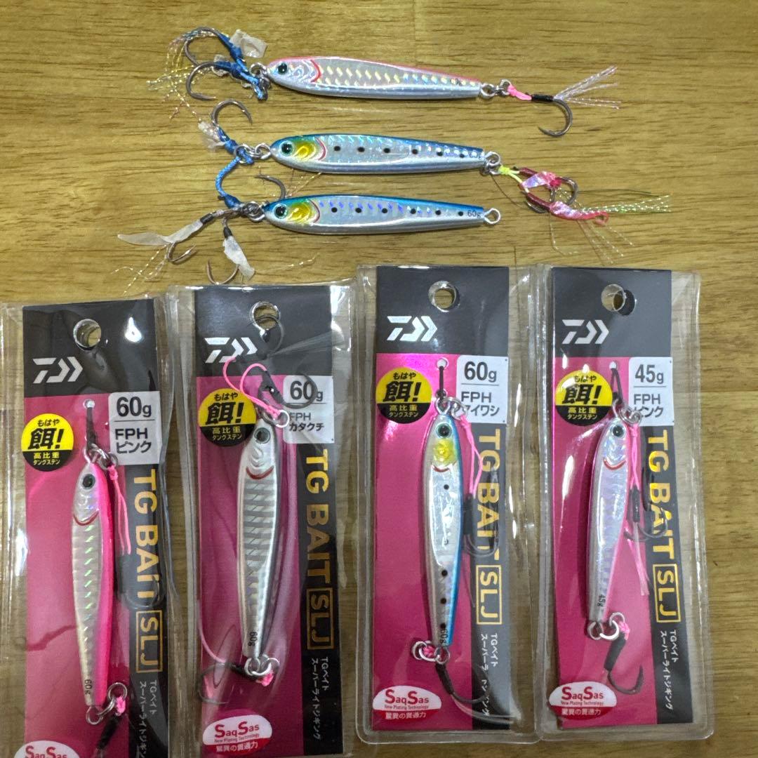 TGベイト SLJ メタルジグ 60g/45g ダイワ ジギング