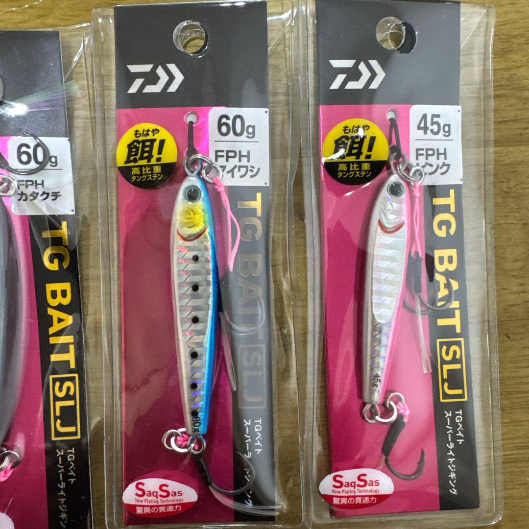 TGベイト SLJ メタルジグ 60g/45g ダイワ ジギング