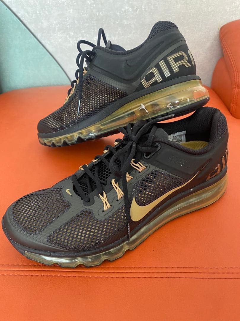 Nike Air Max ブラック/ゴールド(28cm)箱無し