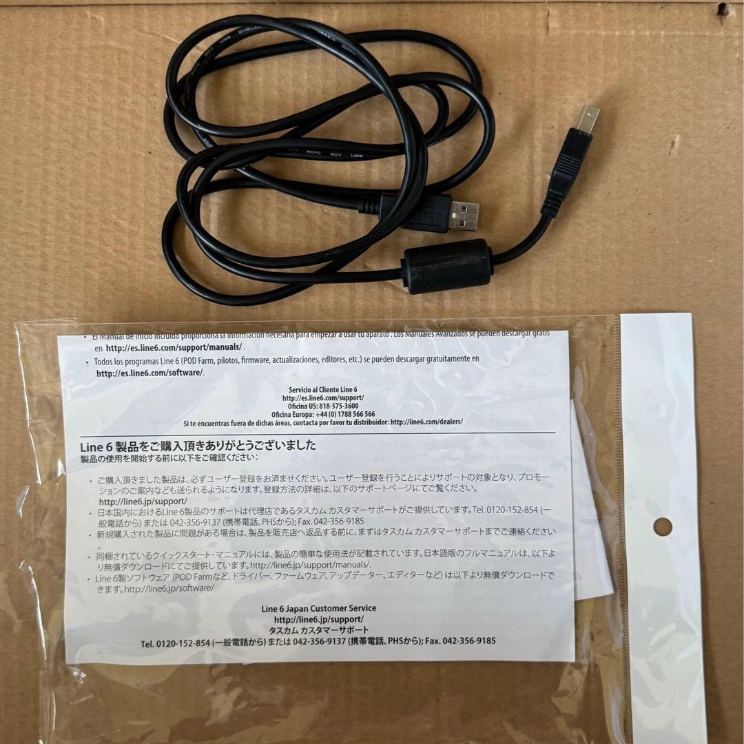 LINE6 POD HD 500X　エレキギター　マルチエフェクター