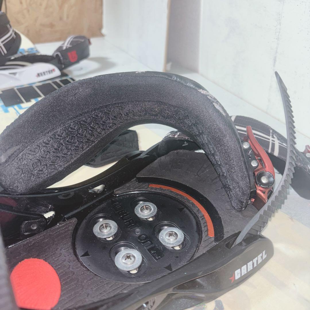 スノボSET品 RIDE DH TWO×BURTON CARTEL グラトリ