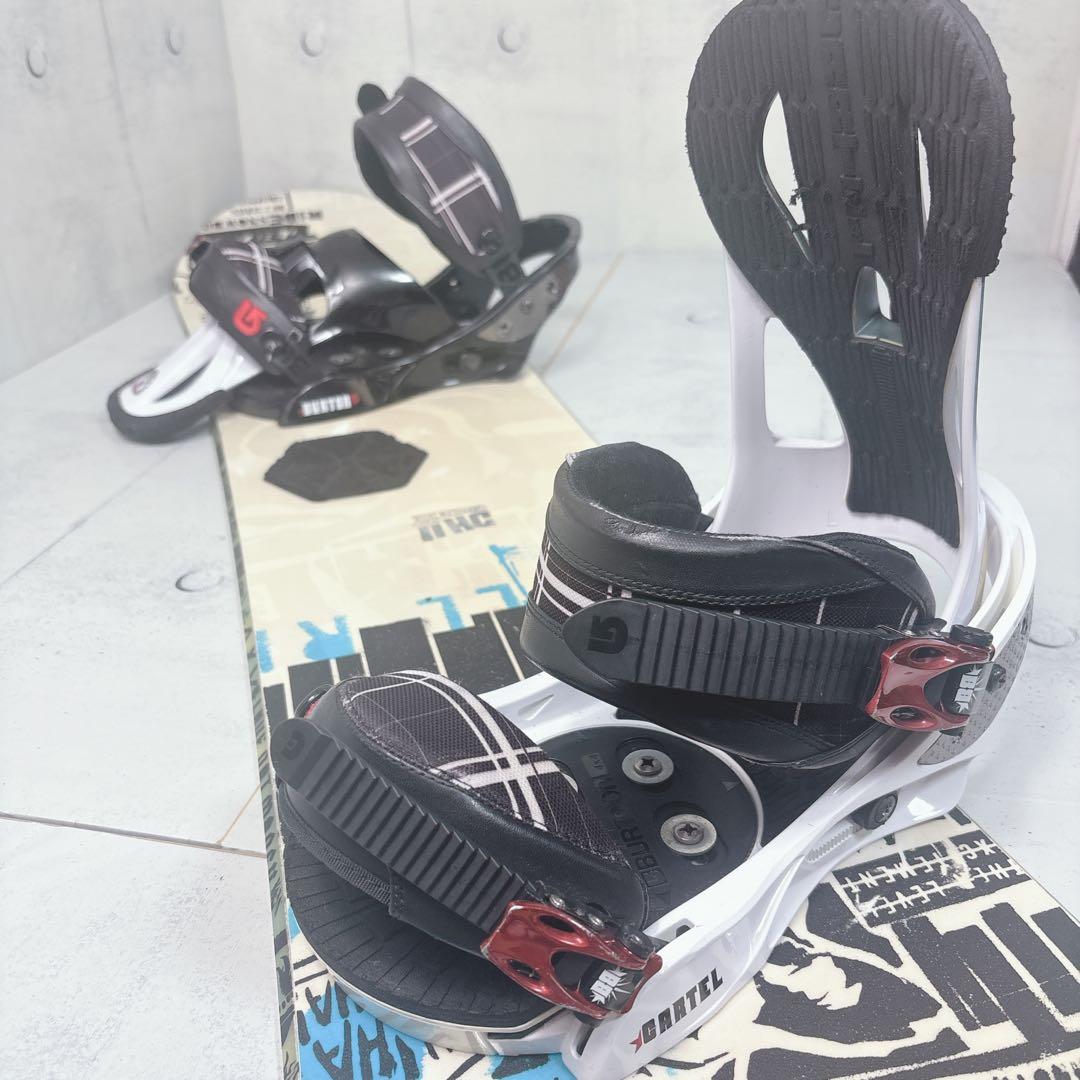 スノボSET品 RIDE DH TWO×BURTON CARTEL グラトリ