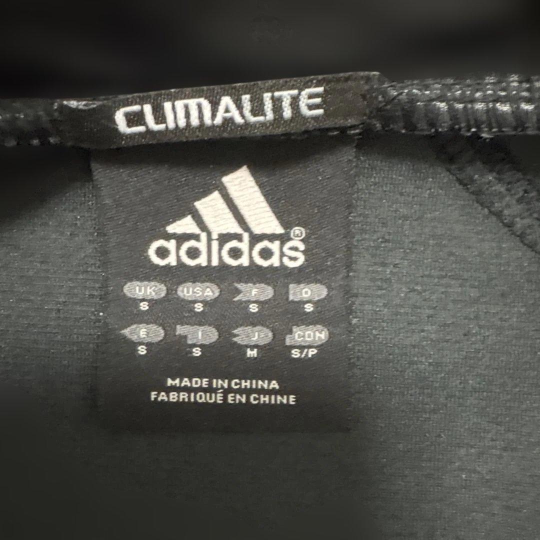 TIti⭐︎アディダス 希少★セットアップ シルバー三本ライン レザー風　M