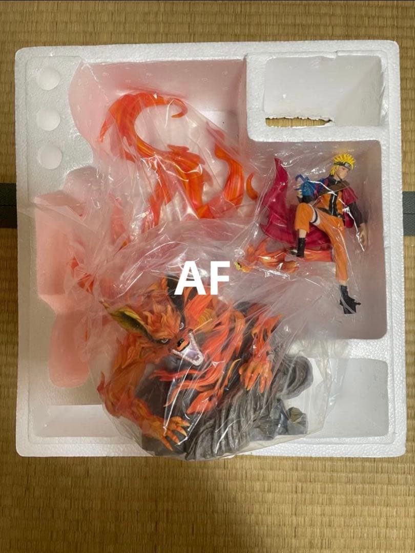 NARUTO　うずまきナルト　九尾　フィギュア　ガレージキット