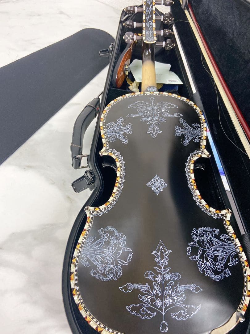 ☆ハルダンゲル　ハーディングフェーレ　ヴァイオリン　弦4×4 高級　本体美品