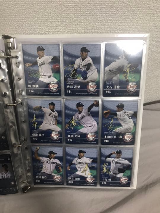 【交渉OK】埼玉西武ライオンズファンクラブカード 2017年 コンプリート