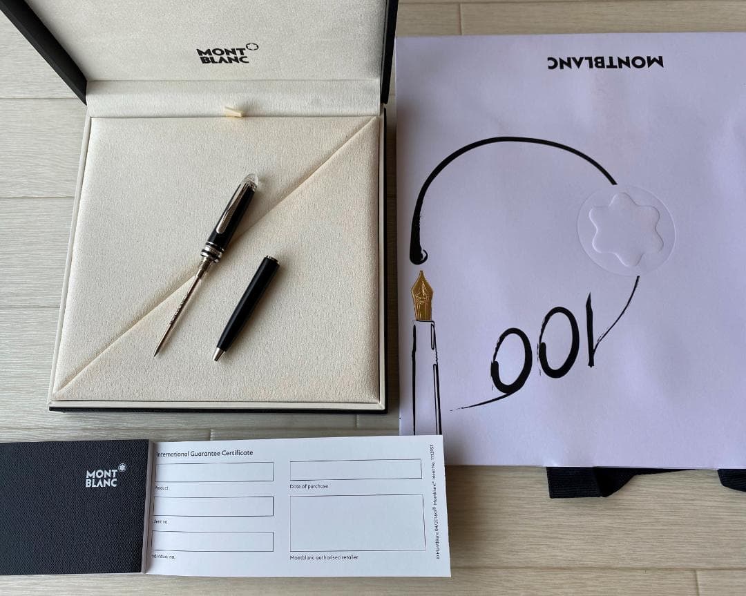 新品同様 限定品 モンブラン ダイヤモンド P116 モーツァルト ボールペン