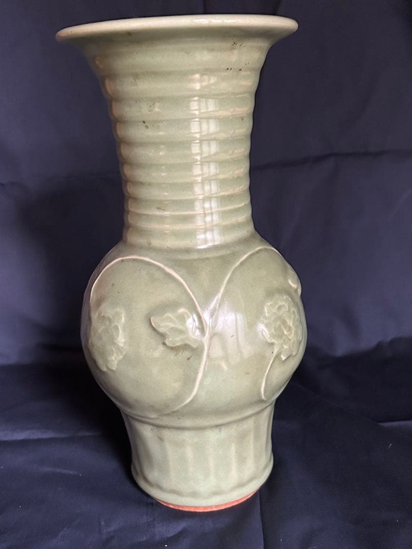 ○ 龍泉窯　時代物　青磁　中国美術　唐物