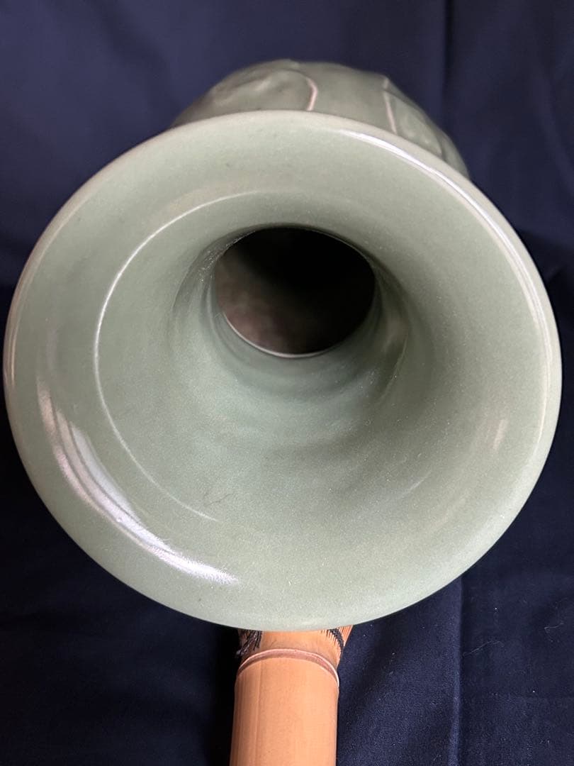 ○ 龍泉窯　時代物　青磁　中国美術　唐物