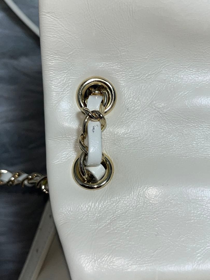 CHANEL バックパック リュック バッグ ホワイト ノベルティ