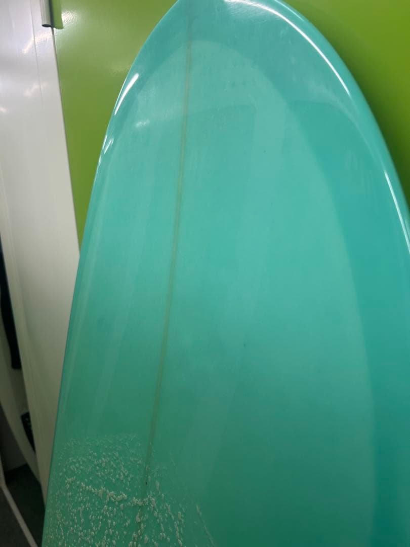 ミニシモンズ 5'2\" ミントグリーン サーフボード　手渡しのみ