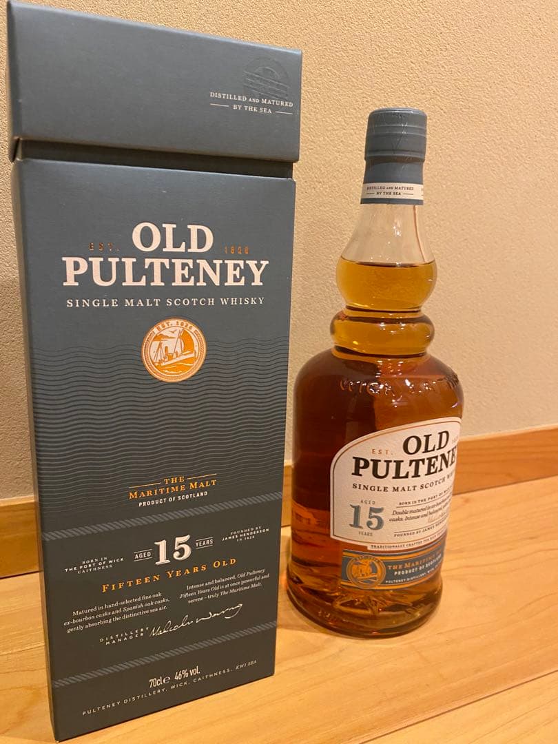 ウイスキー OLD PULTENEY 15