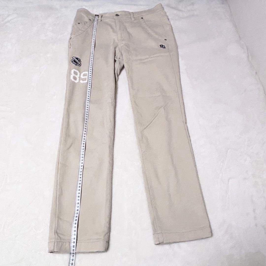 【美品】PEARLY GATES パーリーゲイツ　ゴルフパンツ 蓄熱裏地起毛
