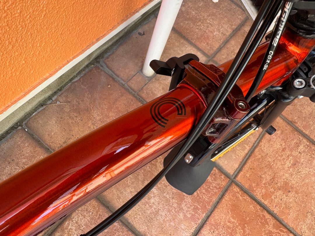 BROMPTON C Line SL2 フレイムラッカー カスタム外装5速