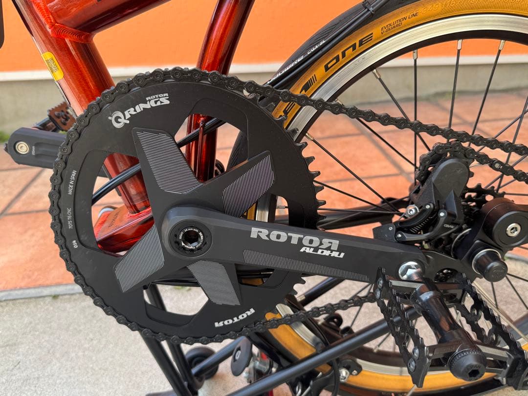 BROMPTON C Line SL2 フレイムラッカー カスタム外装5速