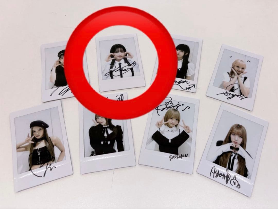 (*)様 ME:I THIS IS ME:I ツアー B賞　佐々木心菜直筆サイン