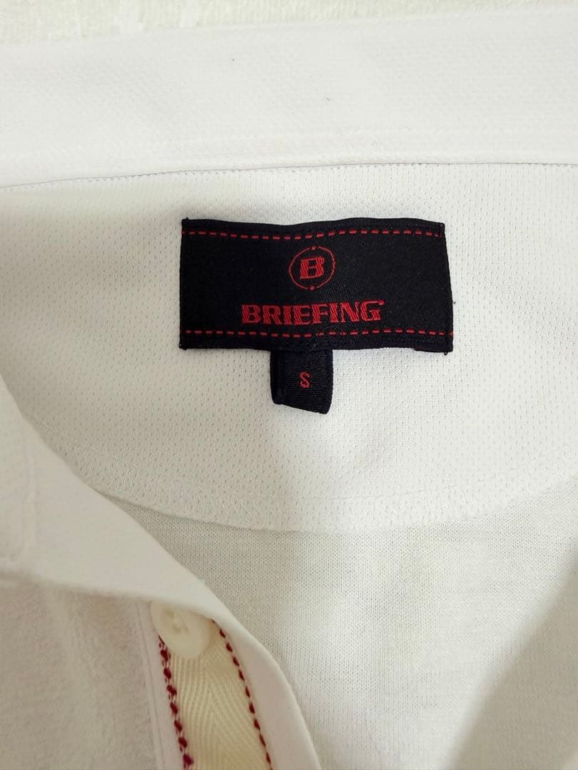 BRIEFING ポロシャツ ホワイト