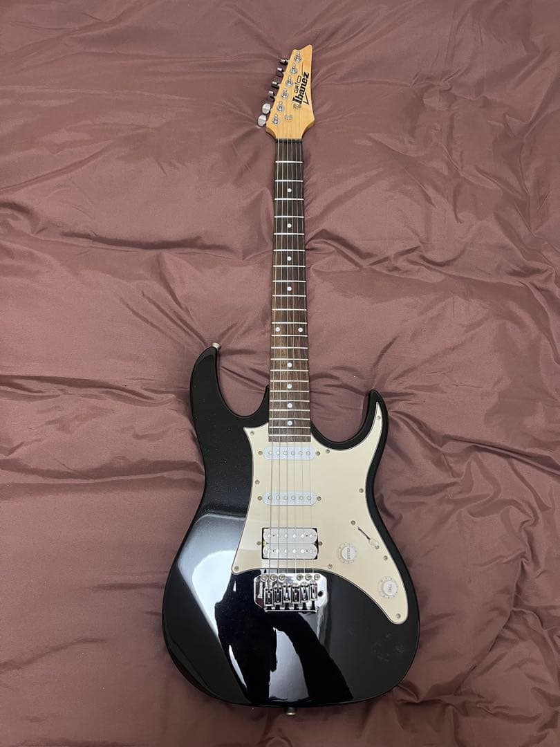 【調整済】IBanez RG エレキギター　黒ラメ