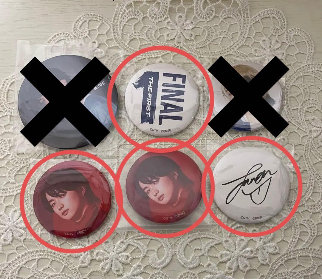 BE:FIRST JUNON 缶バッジ 6点