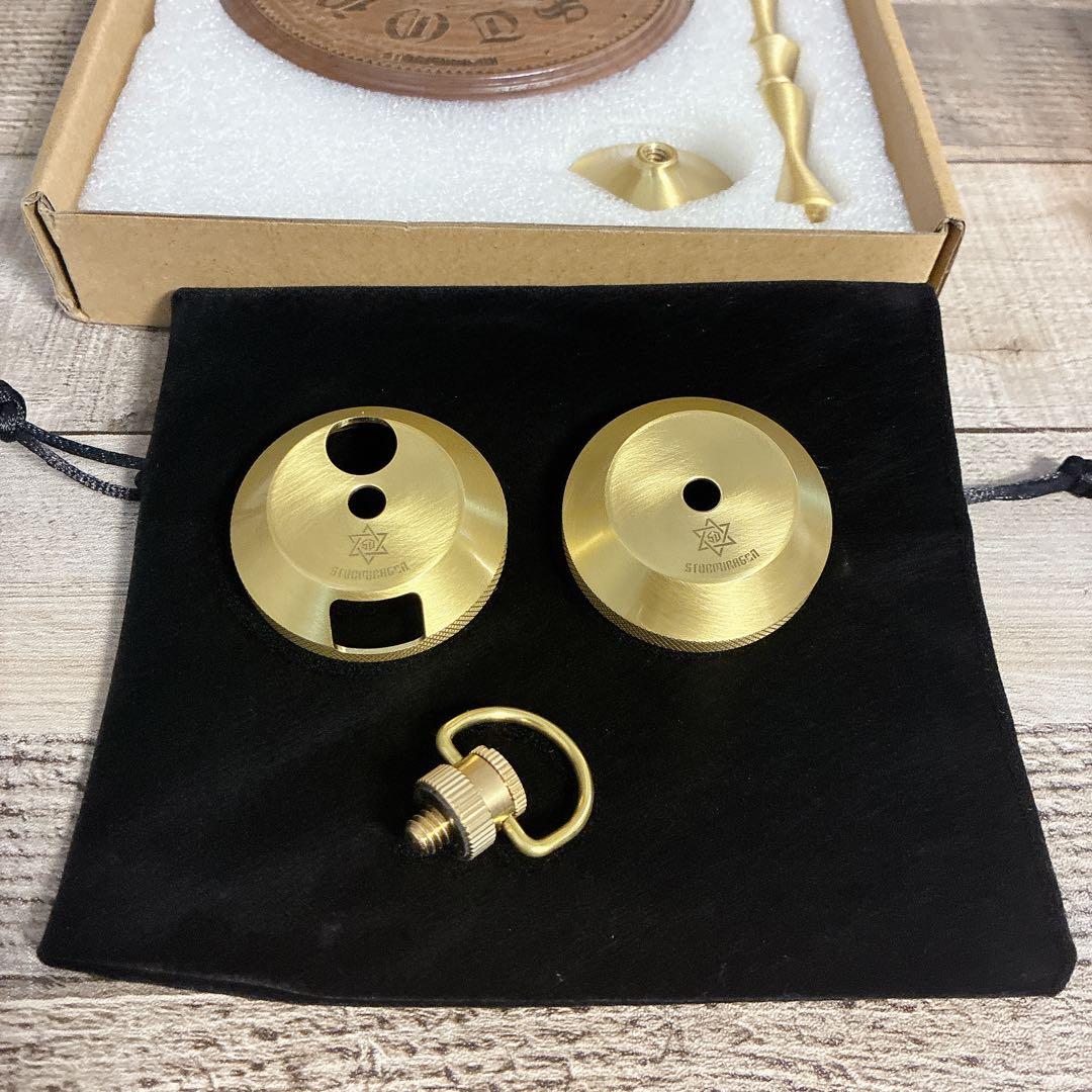 真鍮セット　真鍮クラウン　真鍮Dリング 高級ランタンスタンド　38灯