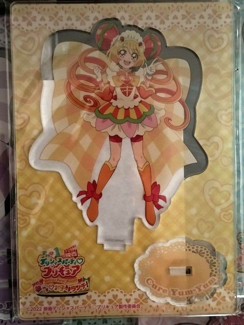 デリシャスパーティ　プリキュア　映画　夢みるお子さまランチ！　アクリルスタンド