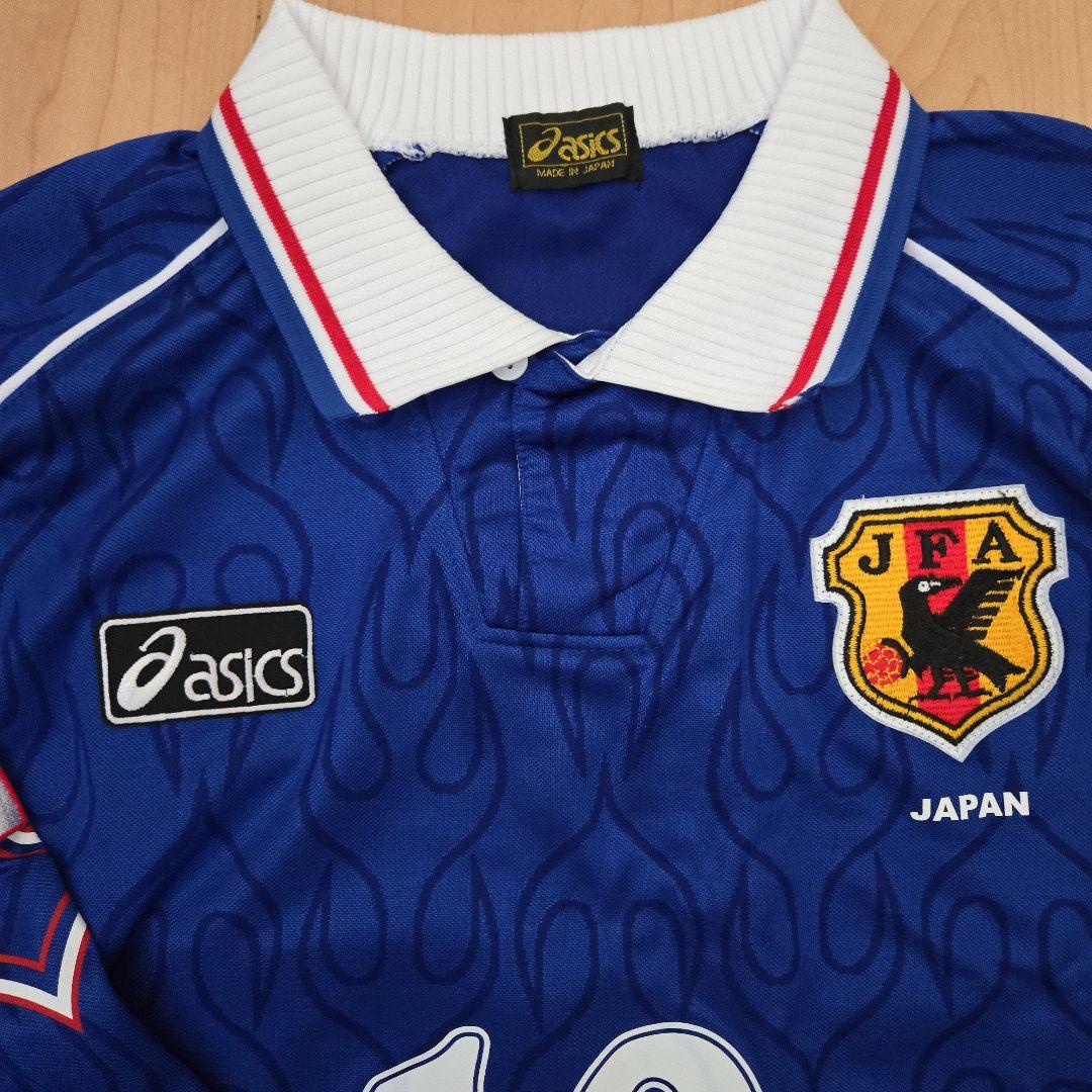 サッカー　日本代表　名波浩　長袖　ユニフォーム