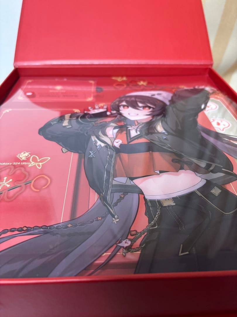 原神　Galaxy S24 Ultra　コラボセット　胡桃　Genshin
