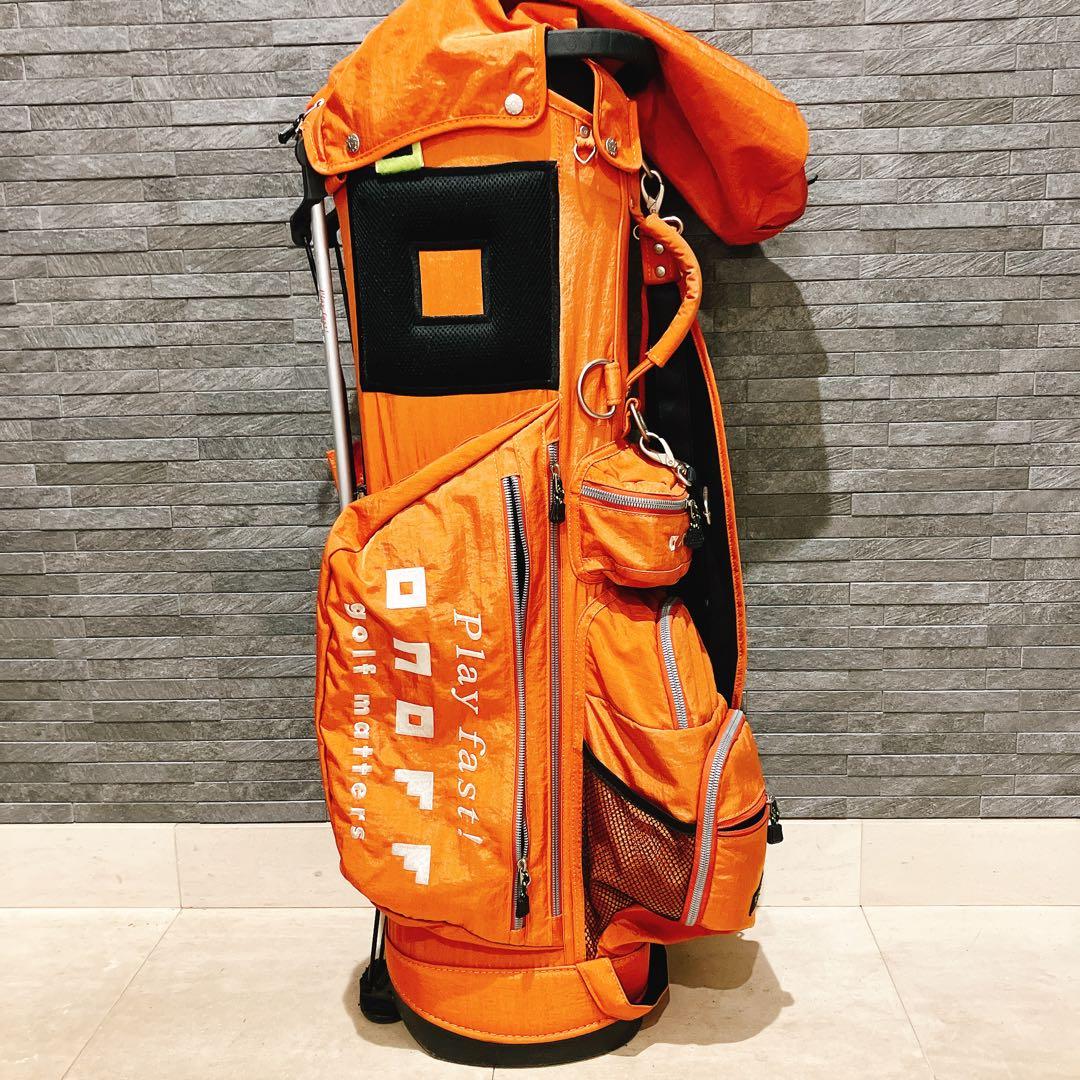 ONOFFキャディバッグ スタンド付き！