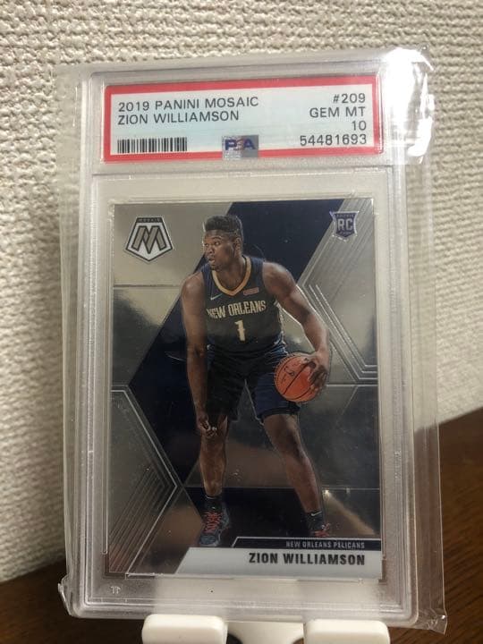 その他 2019 Mosaic Zion Williamson RC PSA10