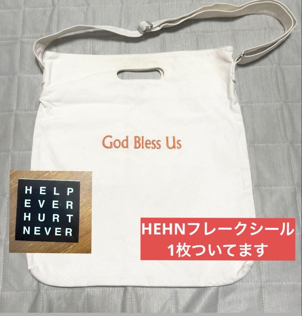 藤井風God Bless Us レコードバッグ 白&HEHNステッカー1枚セット