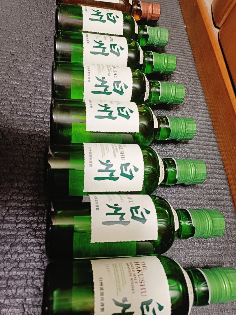 白州ミニボトル7本　　山崎ミニボトル1本