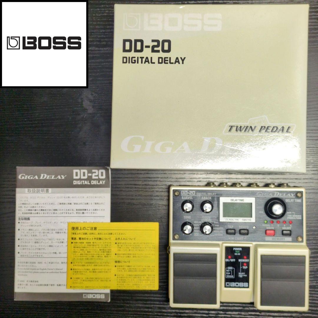ギター BOSS DD-20 Digital Delay Giga Delay