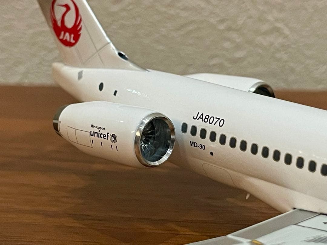 Jet-X マクドネル・ダグラス MD-90-30 JAL 鶴丸　新品未使用