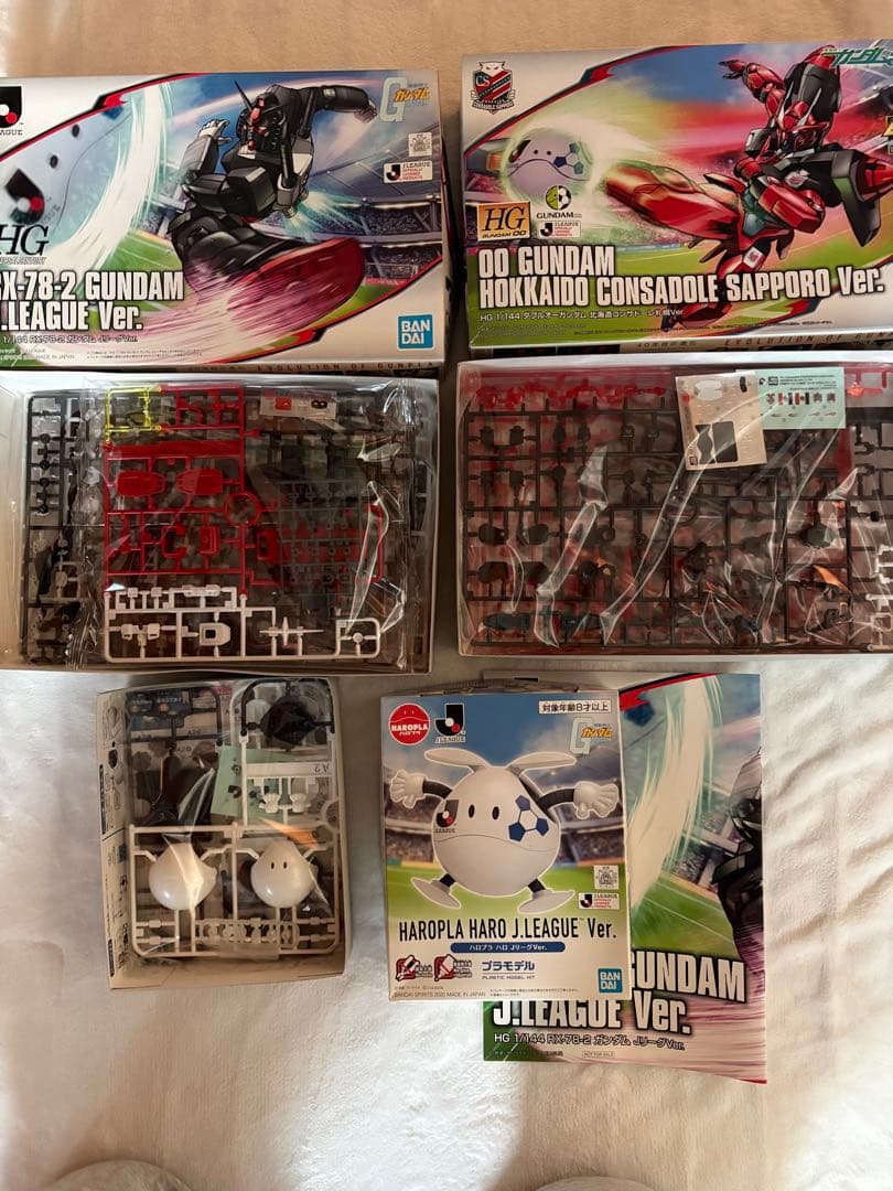 HG RX-78-2 &ＯＯGUNDAM Jリーグ Ver. & HAROPLA