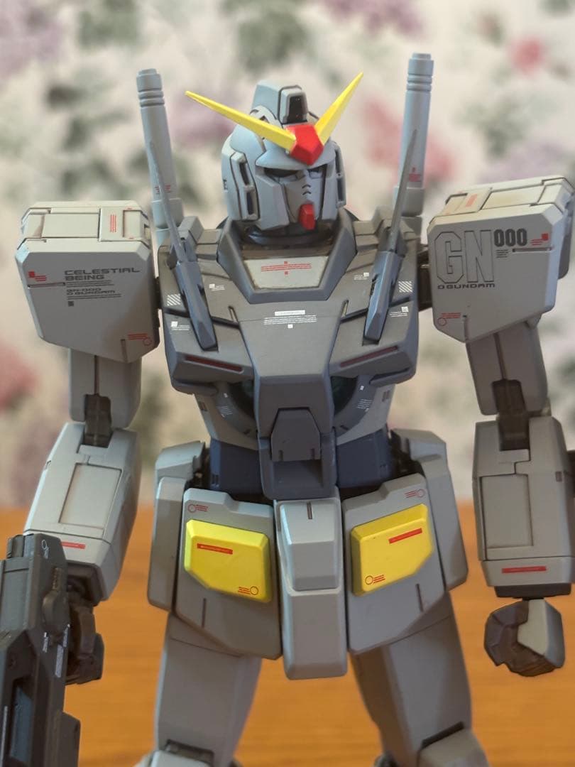 美品 Ｏガンダム ロールアウトカラー 機動戦士ガンダム００　魂ウェブ商店限定