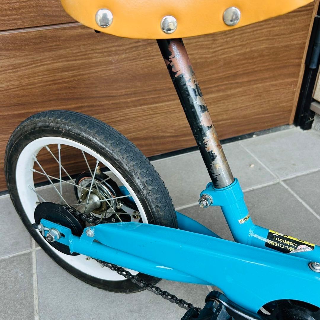【直接渡し】People ケッターサイクル ターコイズブルー 14インチ