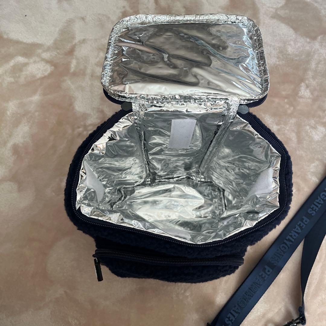 PEARLY GATES ネイビー モコモコ　保冷バッグ