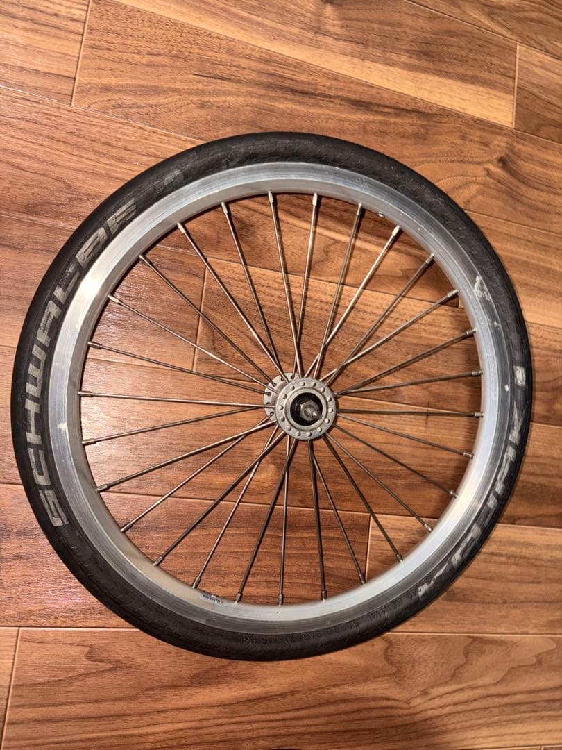 【軽量3速化】ブロンプトン 純正外装ホイールセット & シュワルベ コジャック付