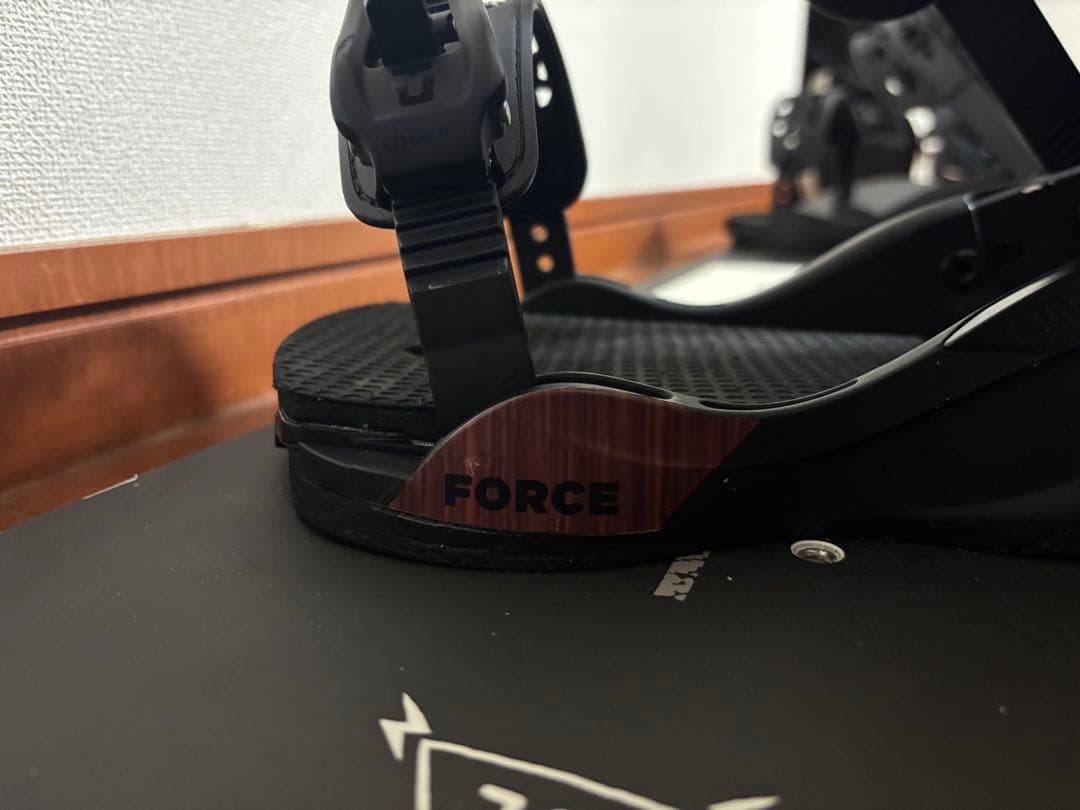 DEATH LABEL BLACK FLAG板154 UNIONビンディング付き