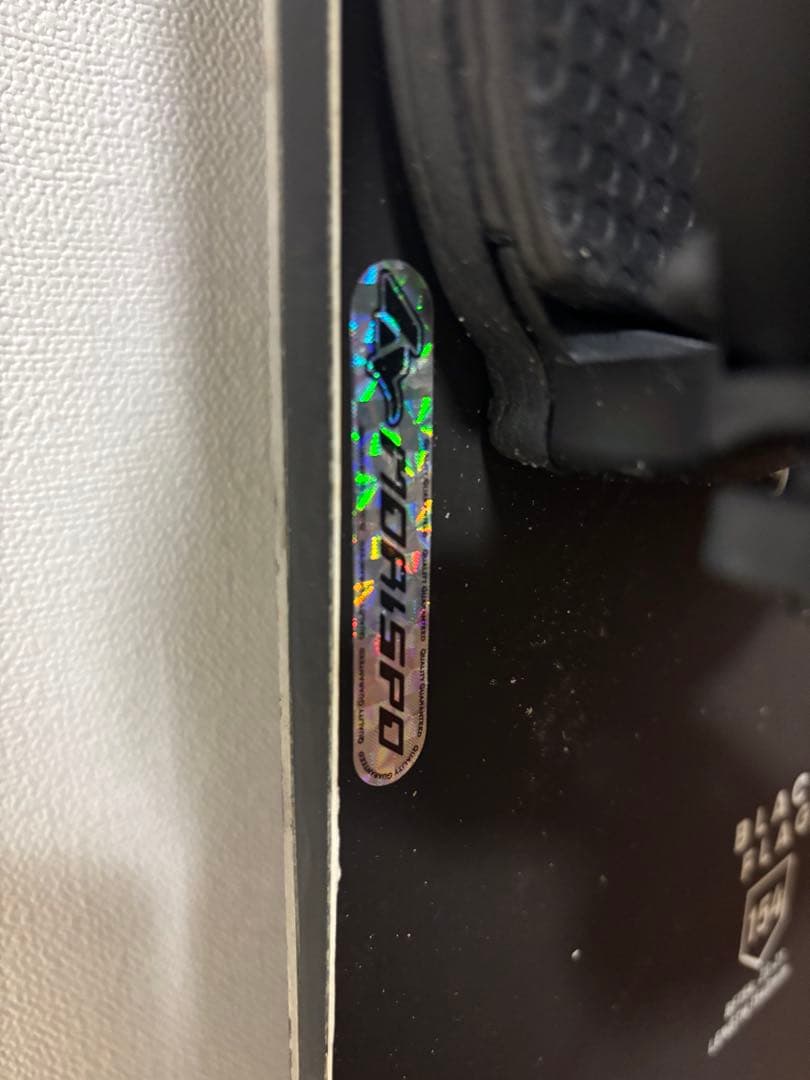 DEATH LABEL BLACK FLAG板154 UNIONビンディング付き