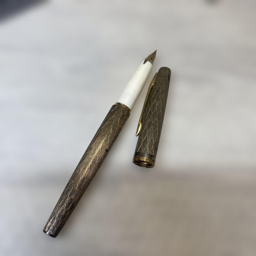 セーラー SAILOR シルバー 18K 刻印 ペン先18K 万年筆