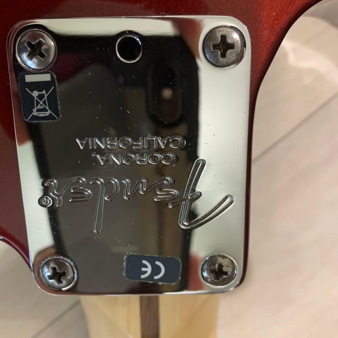 Fender USA テレキャスタースタンダード　赤　ハードケース付